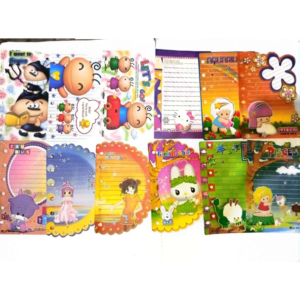 

[HARGA PERLEMBAR] MIN BELI 5 LEMBAR BACA DESKRIPSI - KERTAS BINDER ORJI A7 JADUL SERIES LANGKA / KERTAS BINDER LANGKA / RARE ITEM / LOOSE LEAF A7 6 HOLE /KERTAS BINDER A7 7 RING