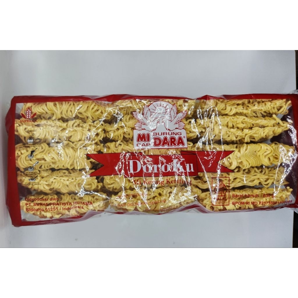 

Mie Burung Dara Doroku 630gr