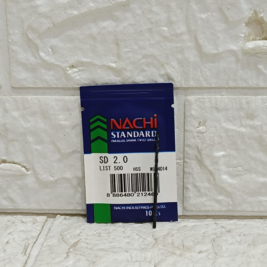 NACHI 2.0 MM MATA BOR BESI HSS NACHI 2.0MM MATA BOR BESI