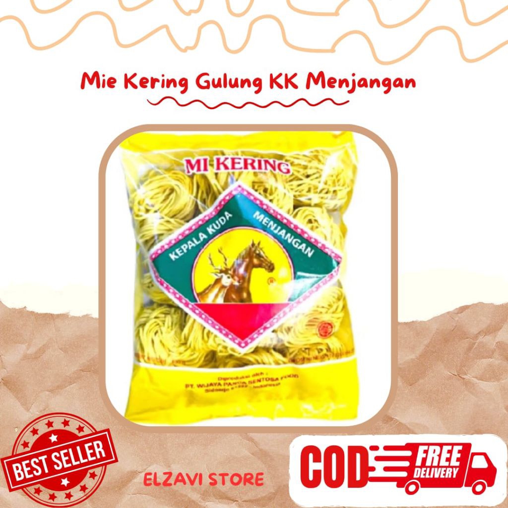 

MURAH MIE KERING GULUNG KK MENJANGAN 400gt