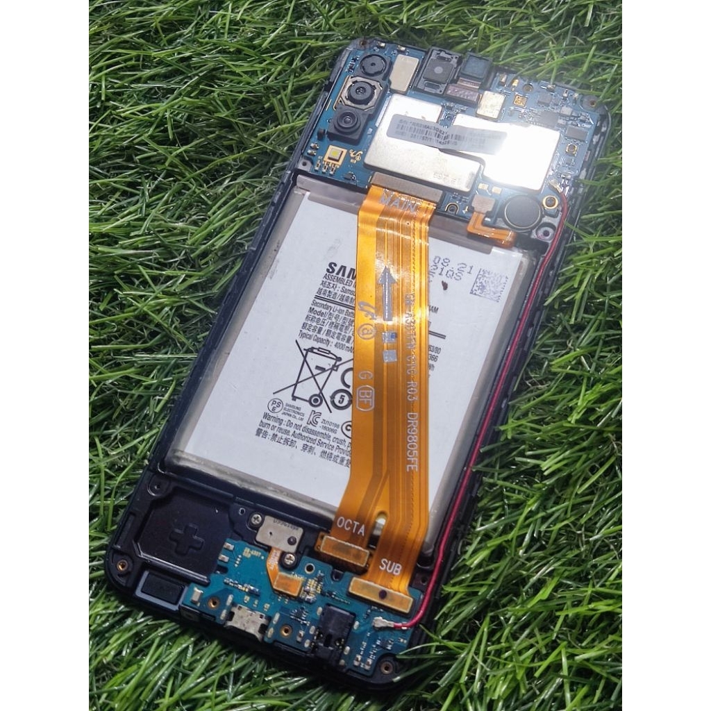 part Samsung A30s copotan Backdoor, Antena, Papan Bawah, Fleksibel