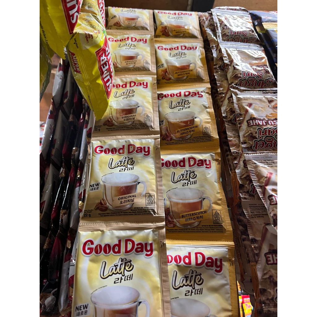 

1 Renceng Good Day New Original / Butter Scotch Isi 10 Sachet