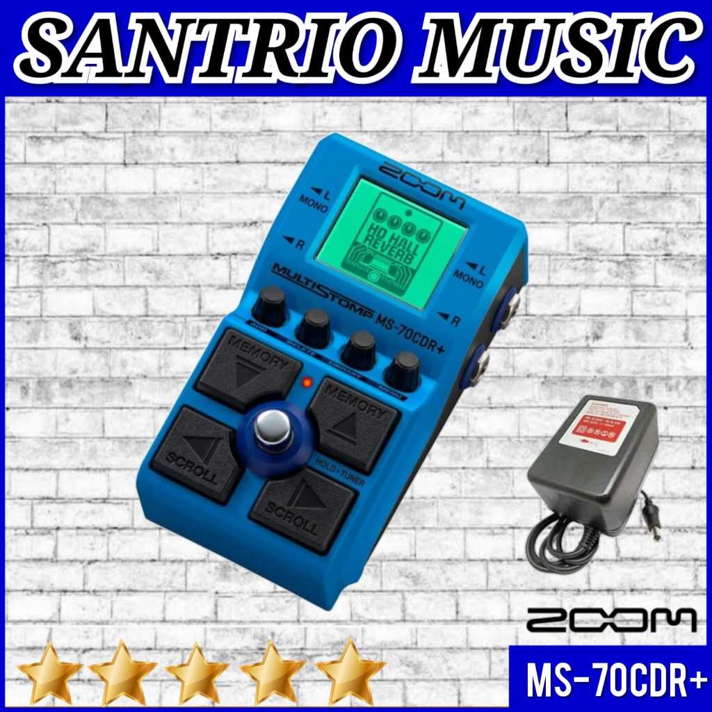 ZOOM MS70CDR - ZOOM MS 70CDR - MS70 CDR - ZOOM MS70CDR+ -MS 70CDR+ - Chorus - Delay - Reverb