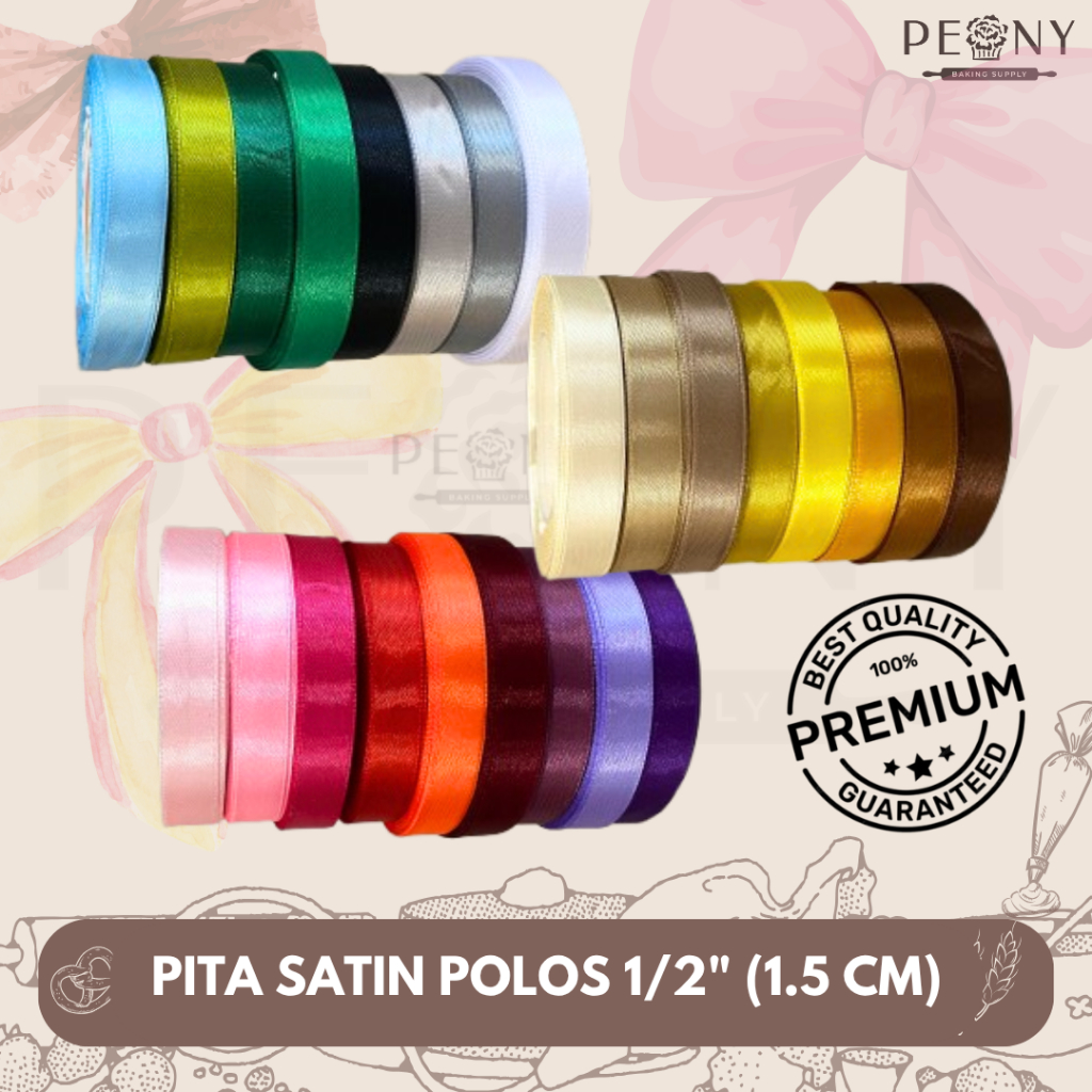 

PITA SATIN POLOS 1/2" (1.5 CM)