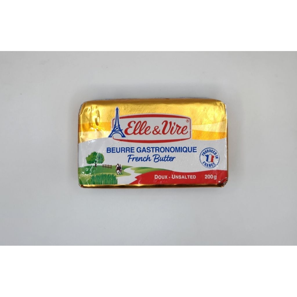 

Elle & Vire Unsalted Butter 200gr