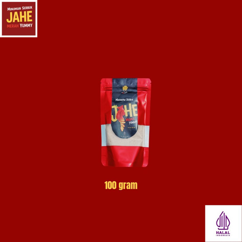 

Minuman serbuk jahe merah yummy - pouch