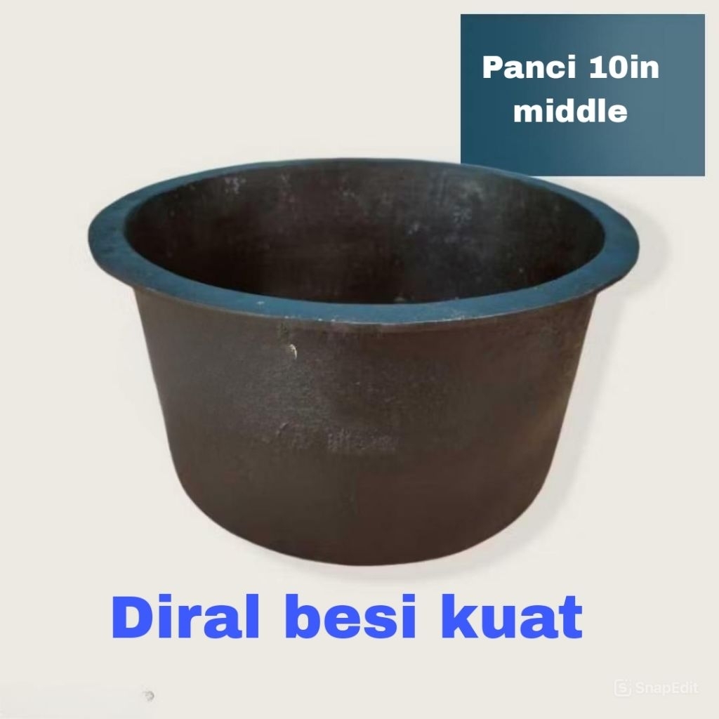 Panci speaker 10in Tebal diral besi