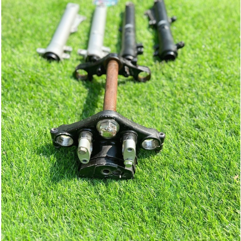 T atas bawah skok megapro mono original copotan motor