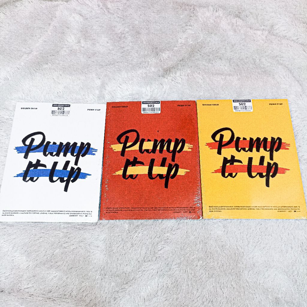 [SEALED] ALBUM GOLDEN CHILD PUMP IT UP