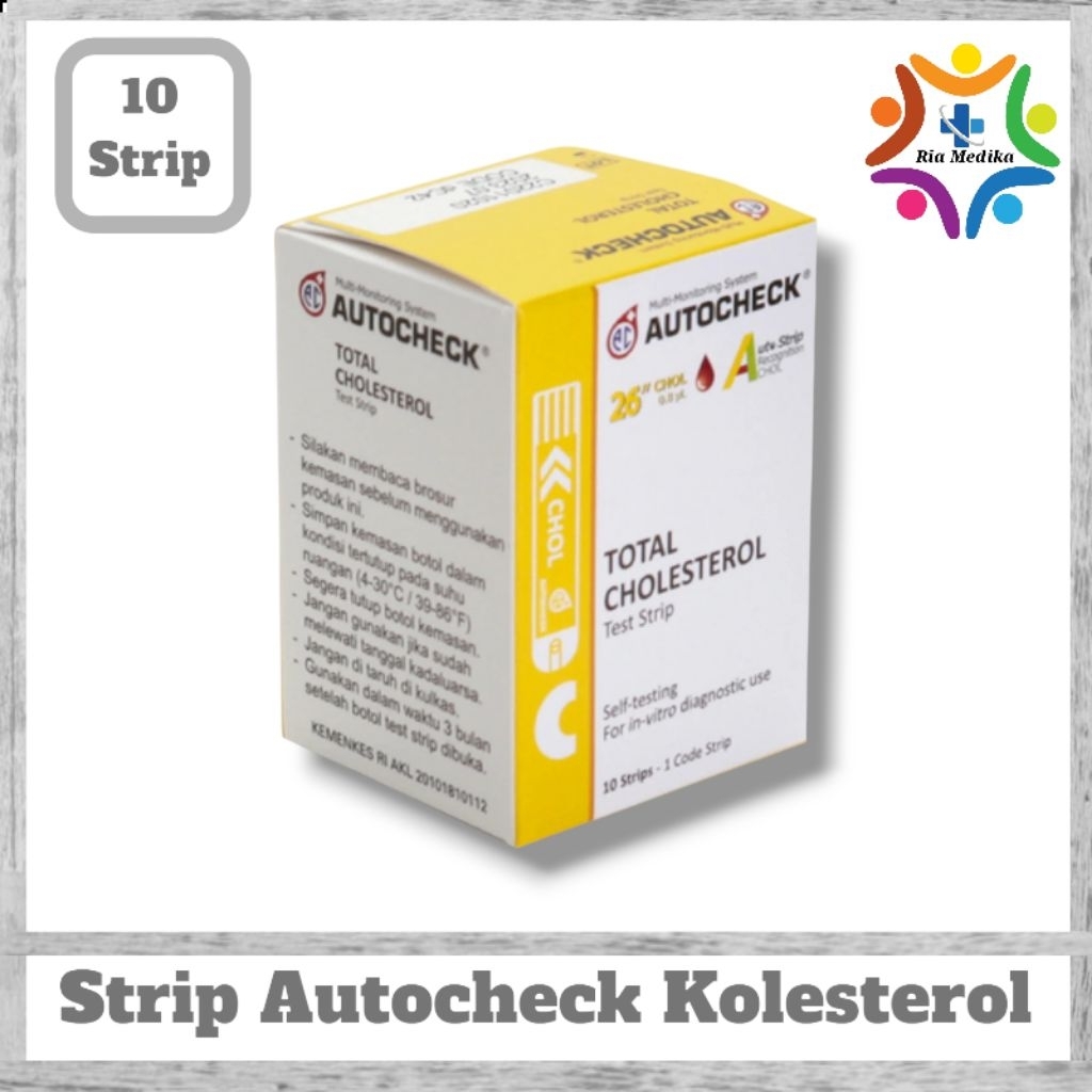 Strip Autocheck Kolesterol  Refill Autocheck Kolesterol  Isi Ulang Autocheck Kolesterol