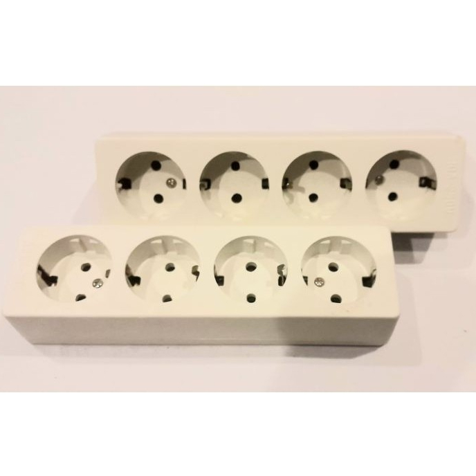 COLOKAN LISTRIK  4 LUBANG 1 PCS