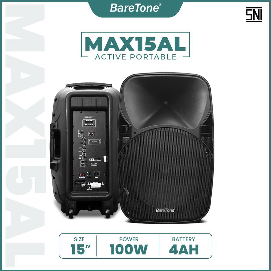 SPEAKER PORTABLE BARETONE 15 INCH MAX15AL SPEAKER MEETING
