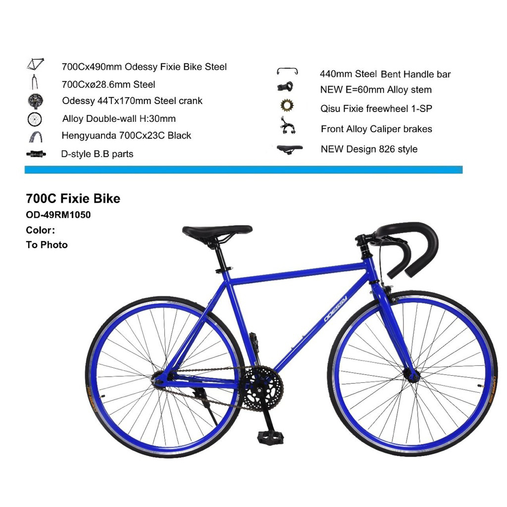 SEPEDA BALAP ODESSY FIXIE BIKESTEEL