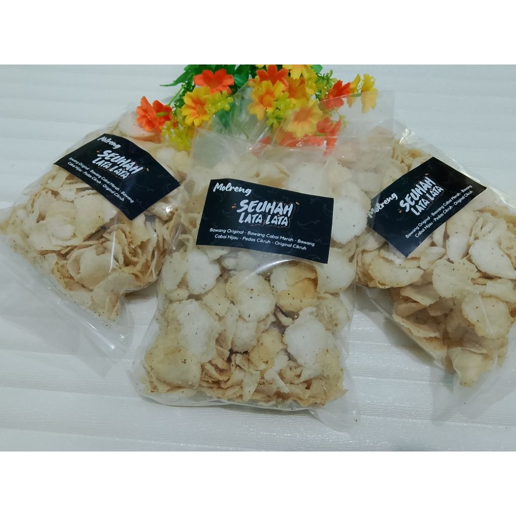 

Molreng Kemasan 1/4 kg rasa bawang