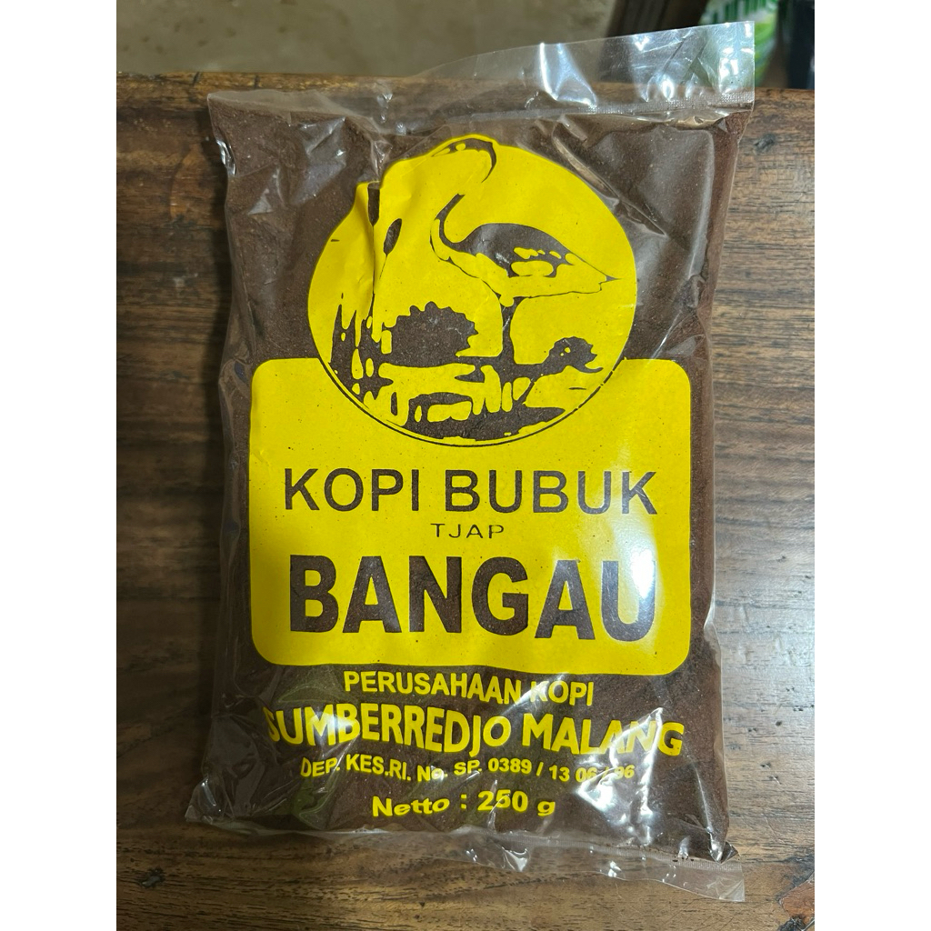 

Kopi Bubuk Bangau 250 gram Istimewa asli Malang / Kopi Murni / Kopi Angkringan