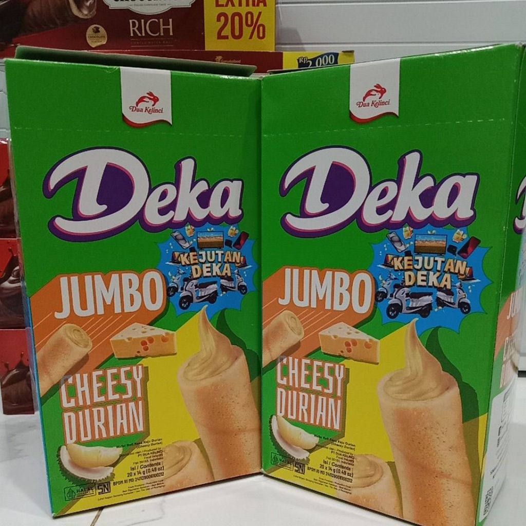 

DEKA JUMBO CHEES DURIAN(isi20pcs)