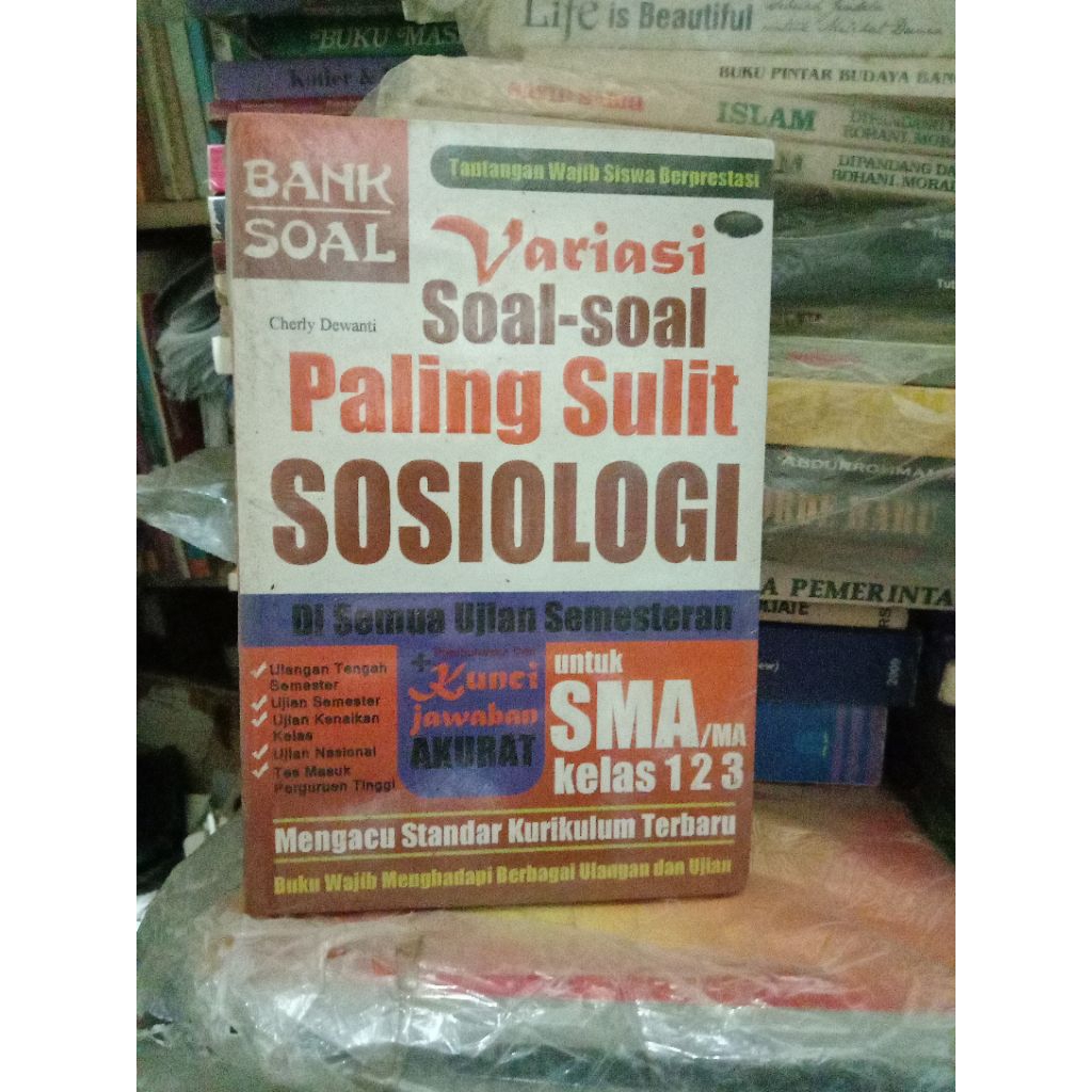 BUKU BANK SOAL SOSIOLOGI SMA