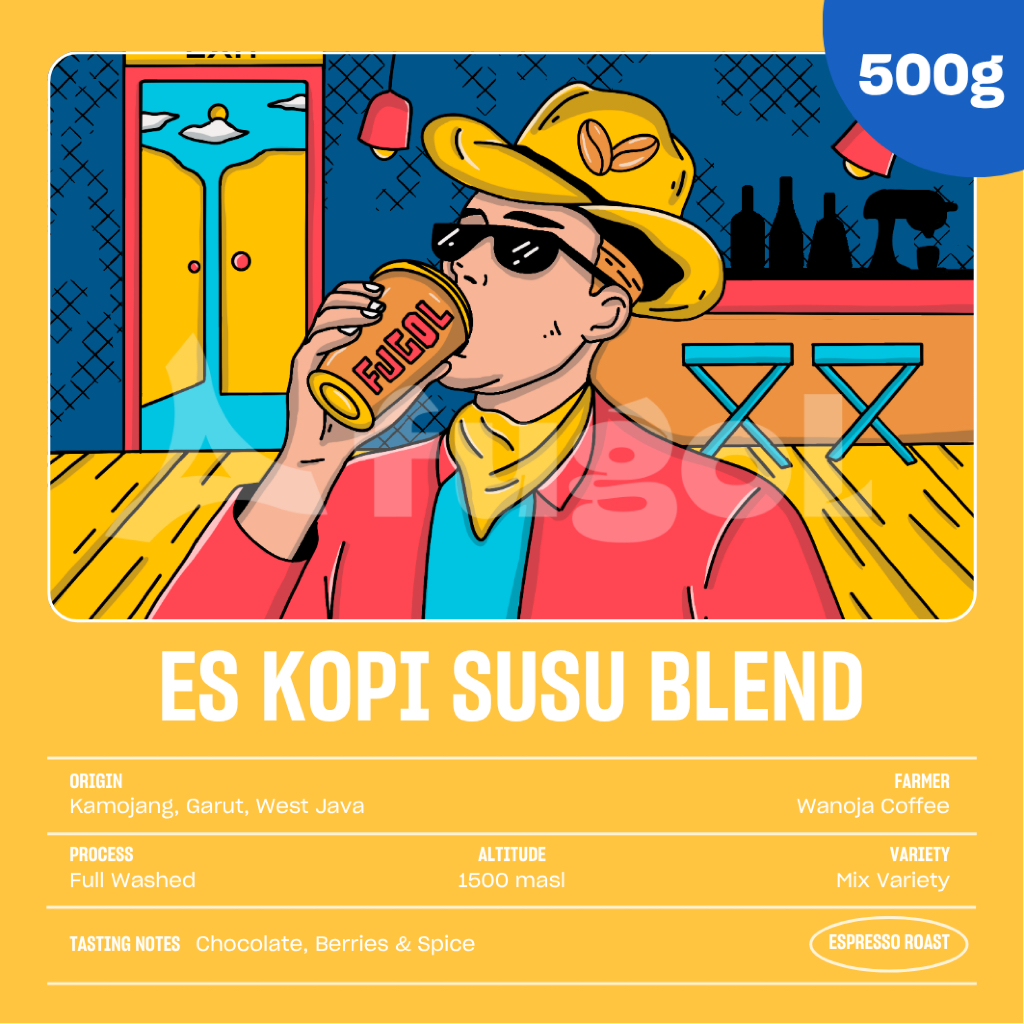 

Kopi Arabica Espresso ES KOPI SUSU BLEND (500gr) - Specialty Coffee - Blend For Espresso