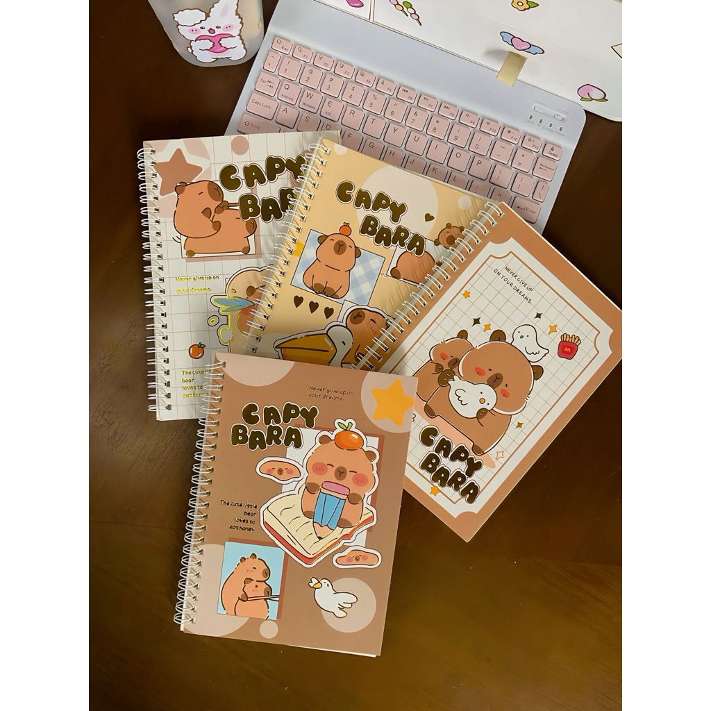 

capybara notebook lucu/buku tulis/journal