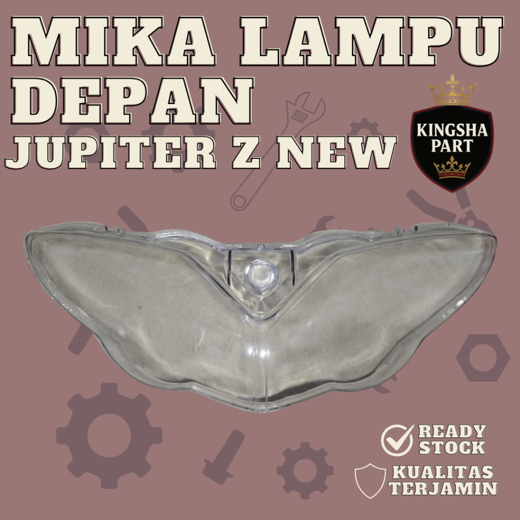 Mika depan jupiter z new burhan mika lampu depan jupiter z burhan mika kaca depan yamaha jupiter z