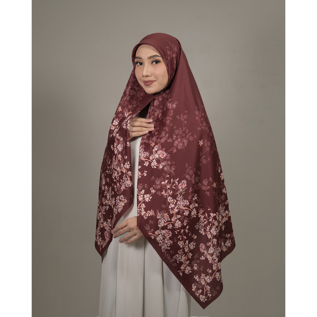 [READYYY] MUDY - Hijab Segiempat Motif JUMBO Amara Series