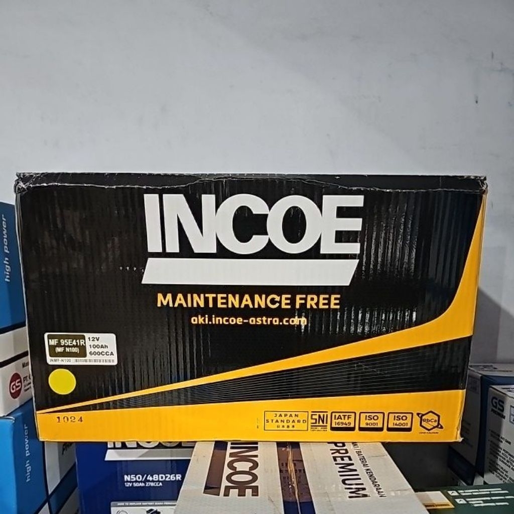 aki incoe mf n100 100 amper