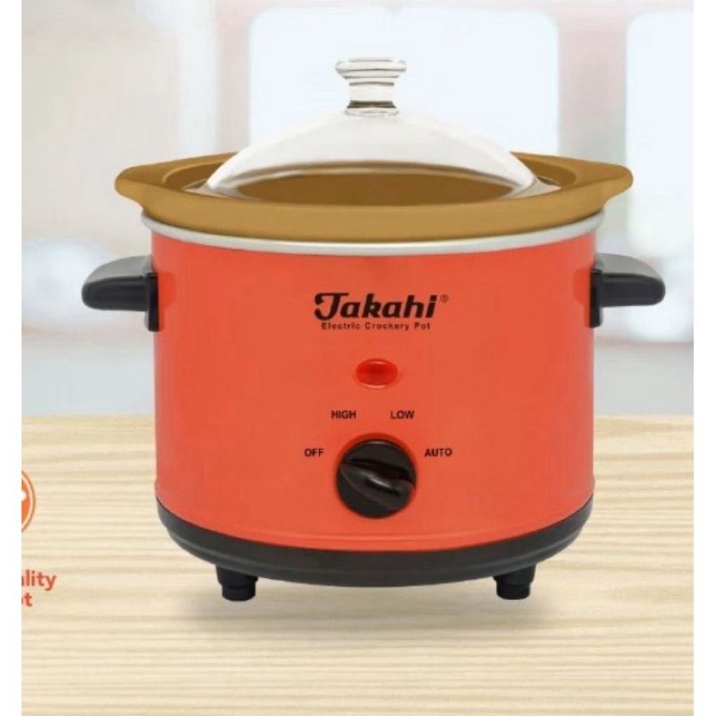 Takahi Electric Crockery Pot / Slow Cooker 1.5L