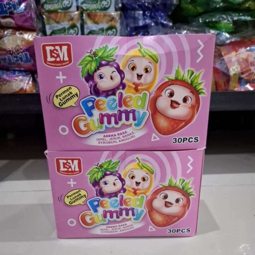 

Peeled Gummy // permen lunak // 30 pcs