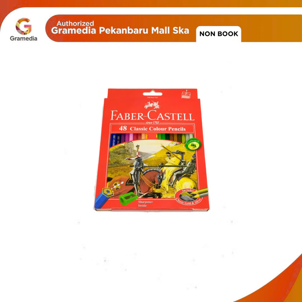 

(Original) Gramedia Pekanbaru - Faber Castell - Pensil Warna Classic Color 48 Warna