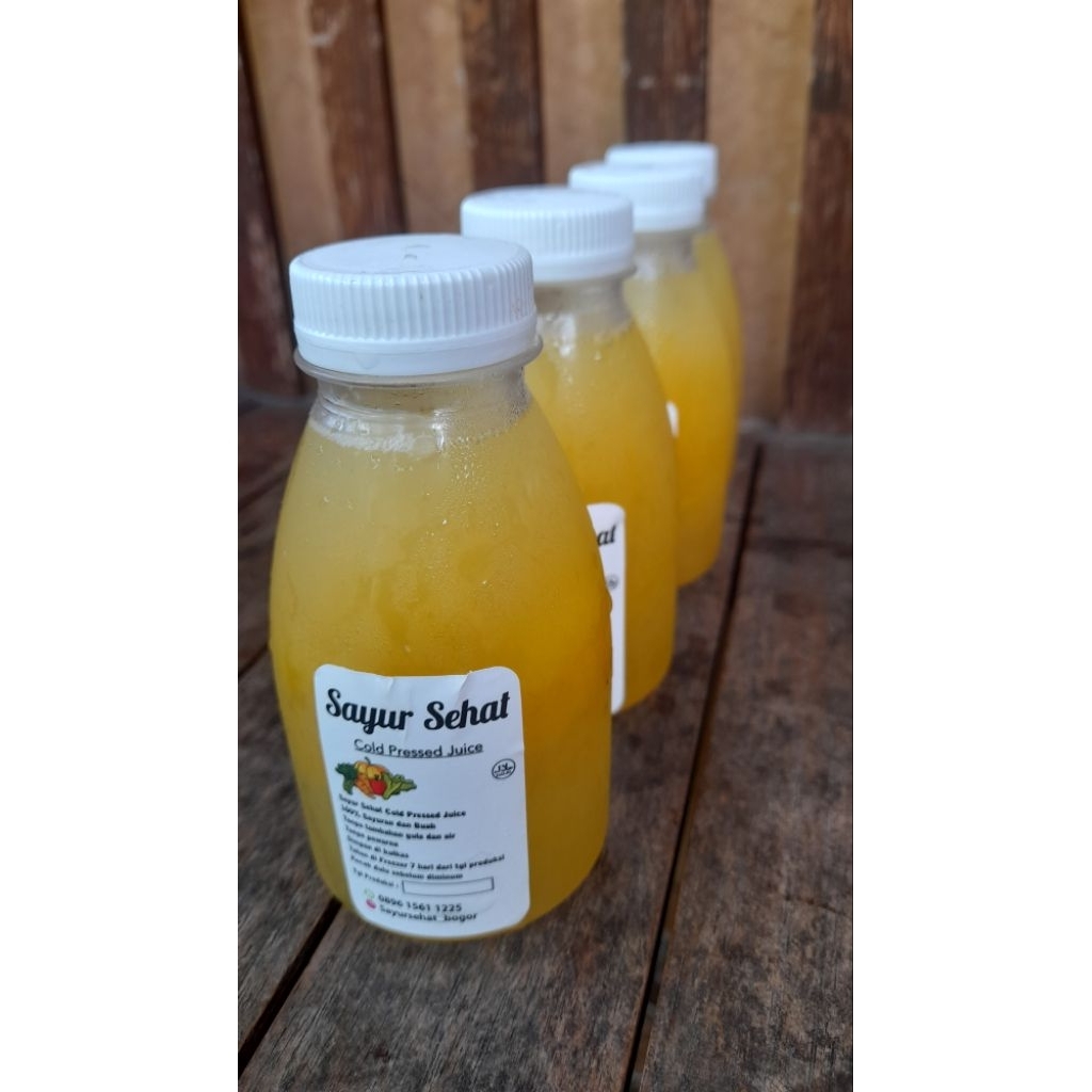 

Cold Pressed Juice Nanas Timun 125 ml travel size