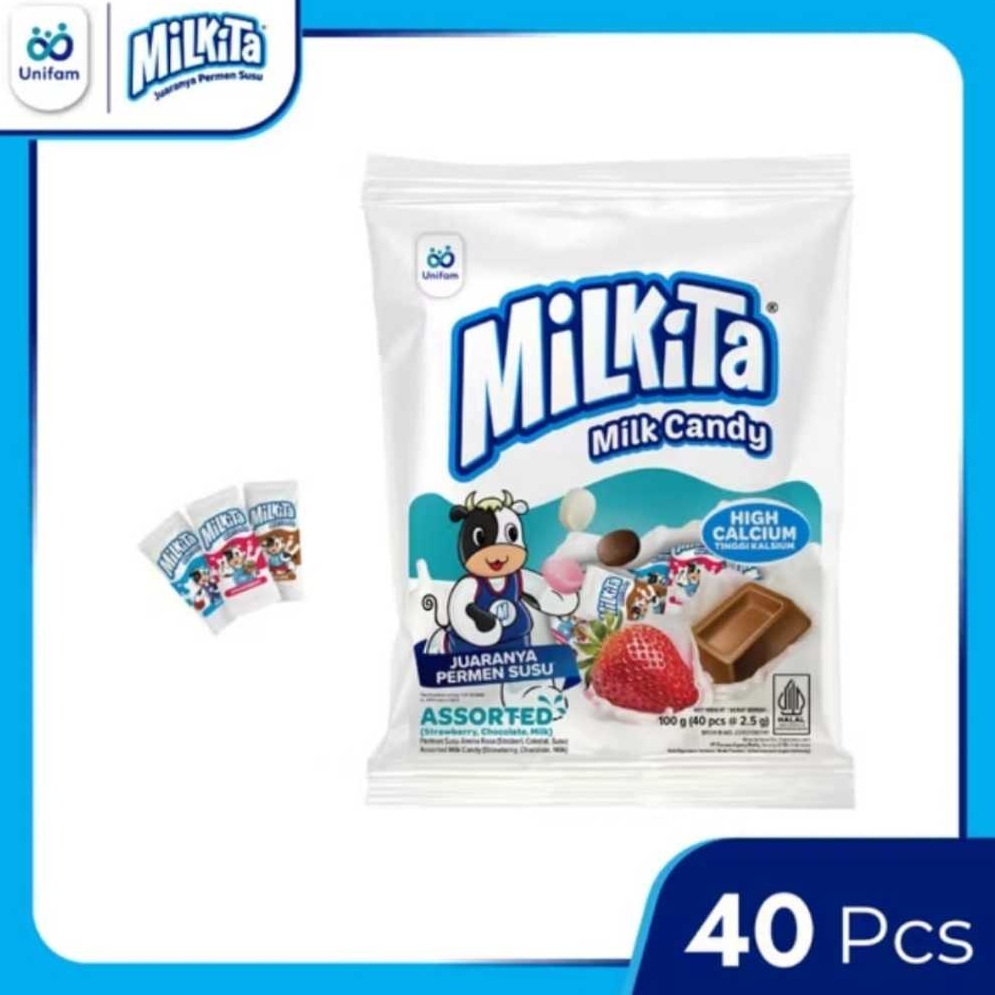 

Milkita Permen Susu Candy 40s