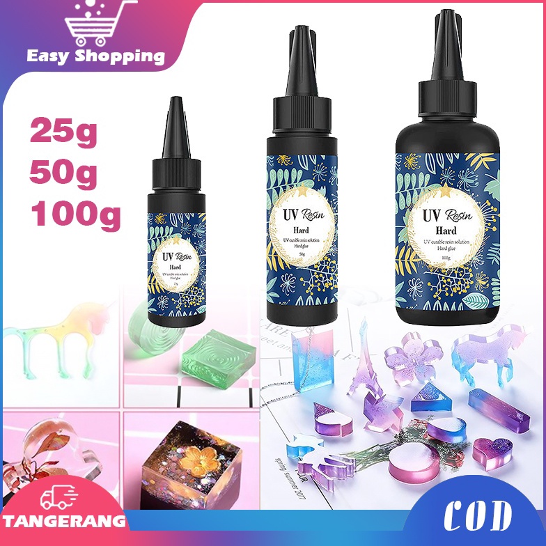 

KODE Y78B Resin UV BeningDIY Resin ClearUV Resin HardResin Ultraviolet Untuk Craft DIY 2551g