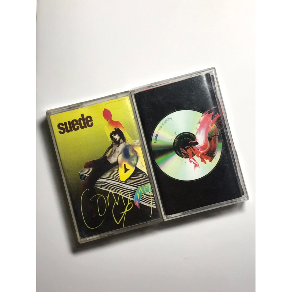 Kaset Suede - Coming Up / A New Morning (sepaket)