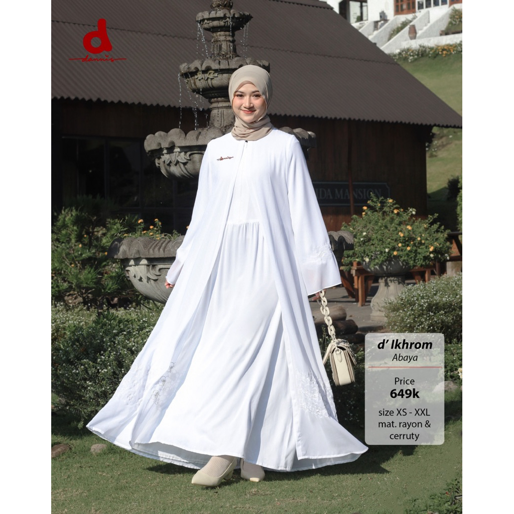 Sentosajaya_1 Sarimbit Dannis DIkhrom/Abaya Dan Koko Dannis Putih