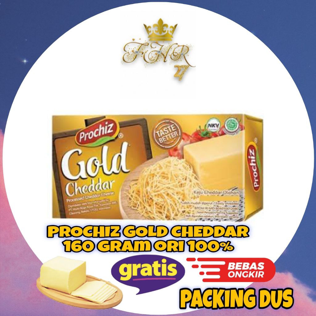 

KEJU PROCHIZ CHEDDAR 160 GRAM ORI 100%