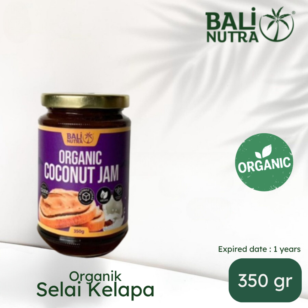 

BALI NUTRA Coconut Jam 350gr - Selai Kelapa Organik
