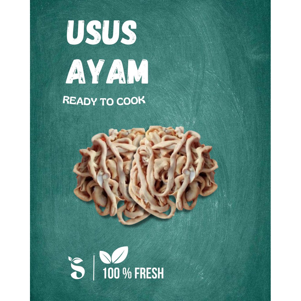 

Usus Ayam Segar Bersih 1kg
