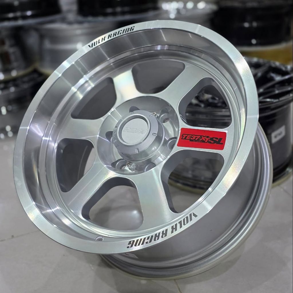 Velg Ring 18 Celong Te37 Lebar 9 Et0 Buat Hilux Double Fortuner Pajero Dll Free Ongkir