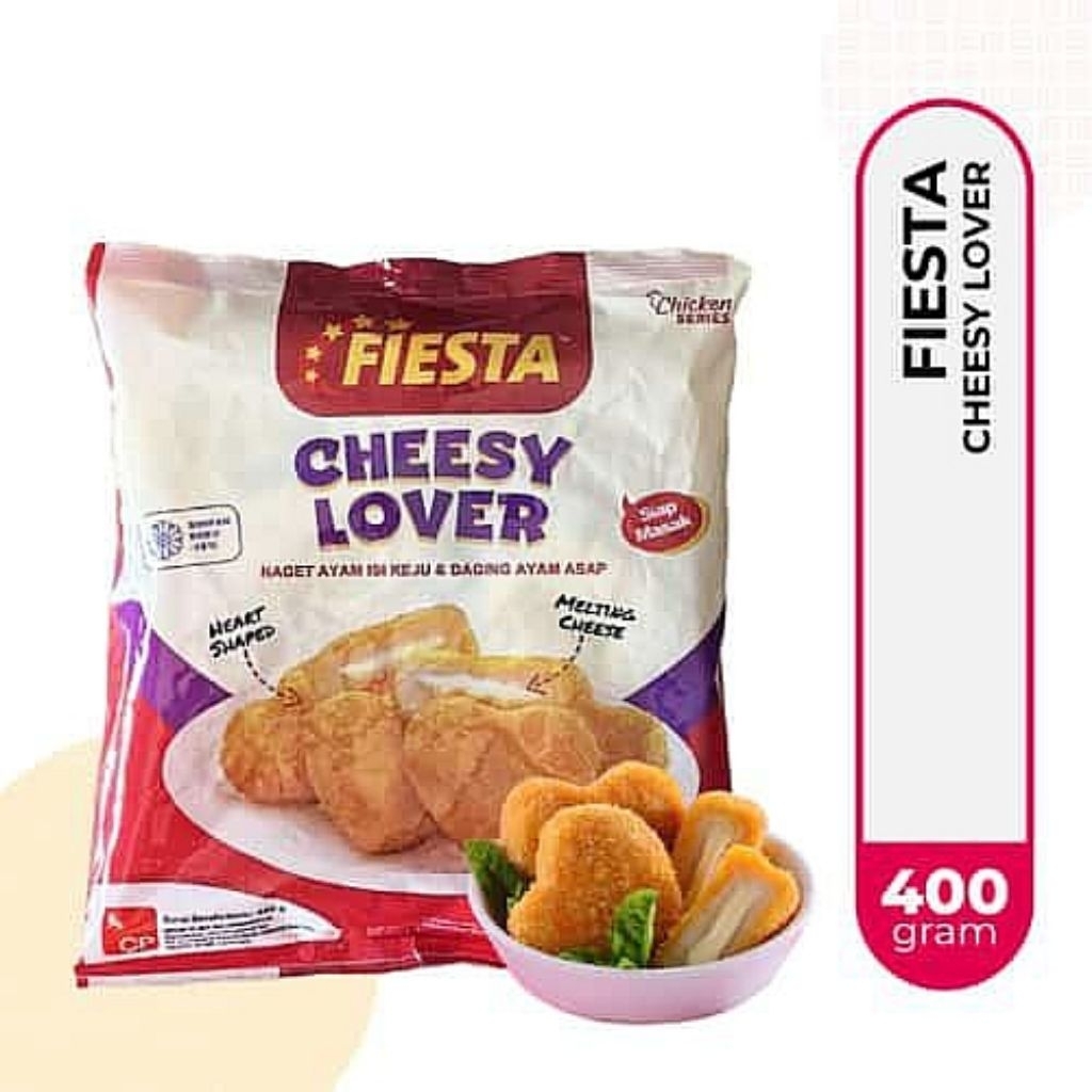 

Fiesta Cheese Lover 400gr