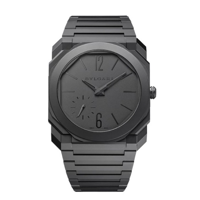 JAM TANGAN PRIA BVLGARI OCTO FINISSIMO 40mm FULL BLACK AUTOMATIC SWISS BV CLONE #Jamtanganpria #Jamt