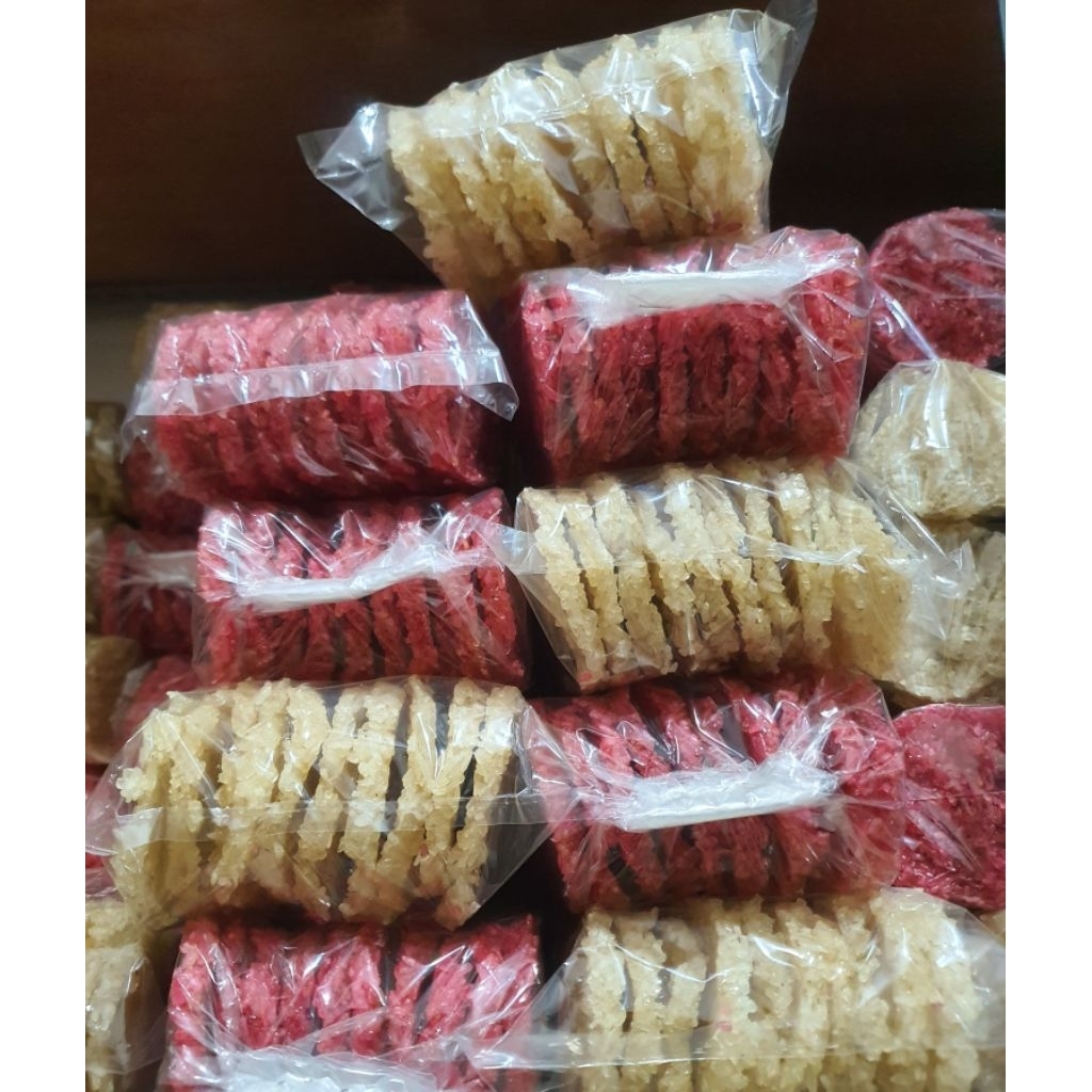 

RENGGINANG MENTAH ISI 30 PCS / PACK RENYAH & GURIH