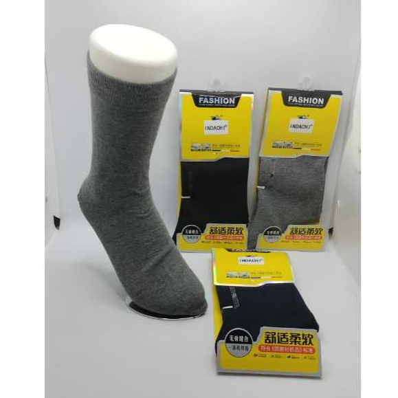 Kaos Kaki Pria Kantoran Formal – INDACHI | Grosir 6 Pasang | Polos Elegan | Bisa untuk Dijual Lagi