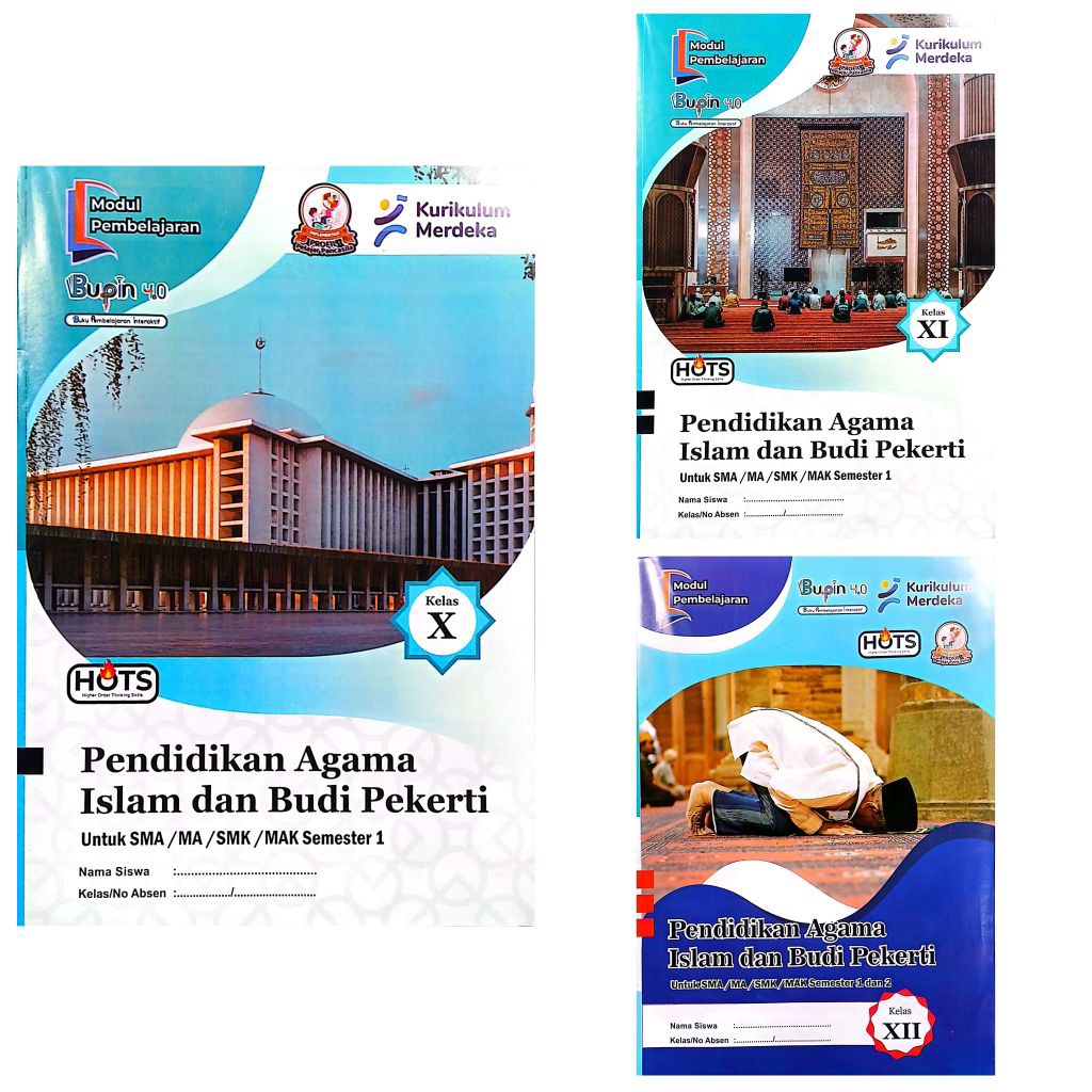LKS SMA MA PENDIDIKAN AGAMA ISLAM DAN BUDI PEKERTI KELAS 10 11 SEMESTER 1 GANJIL & KELAS 12 1TAHUN K