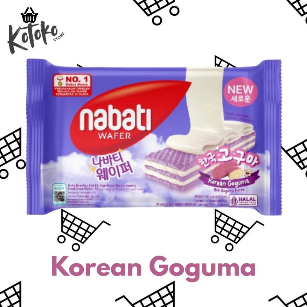 

Nabati wafer 2000 Variant Rasa 1 Dus 60pcs 37gr