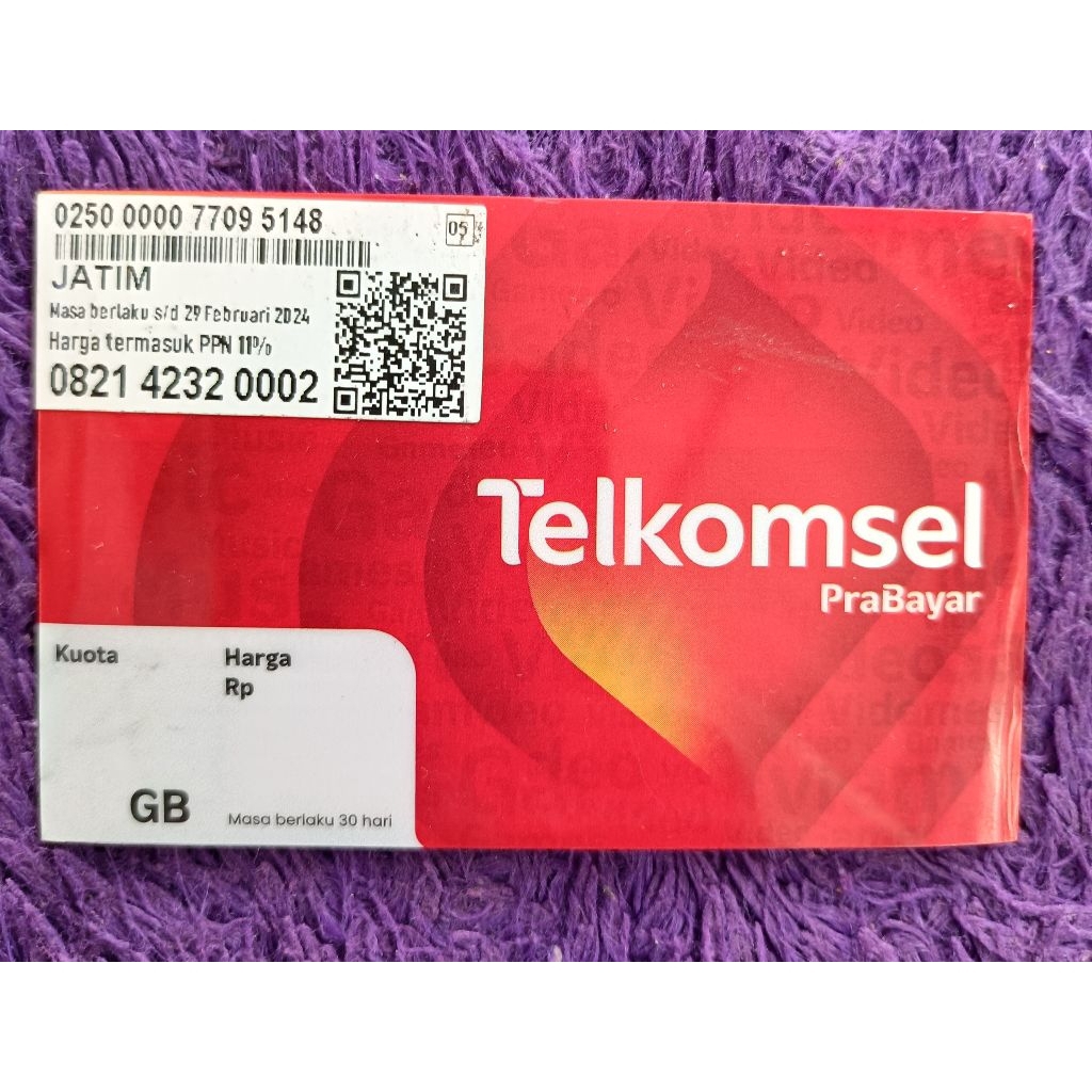 Nomor Cantik Telkomsel & Bonus Paket Internet 50 GB