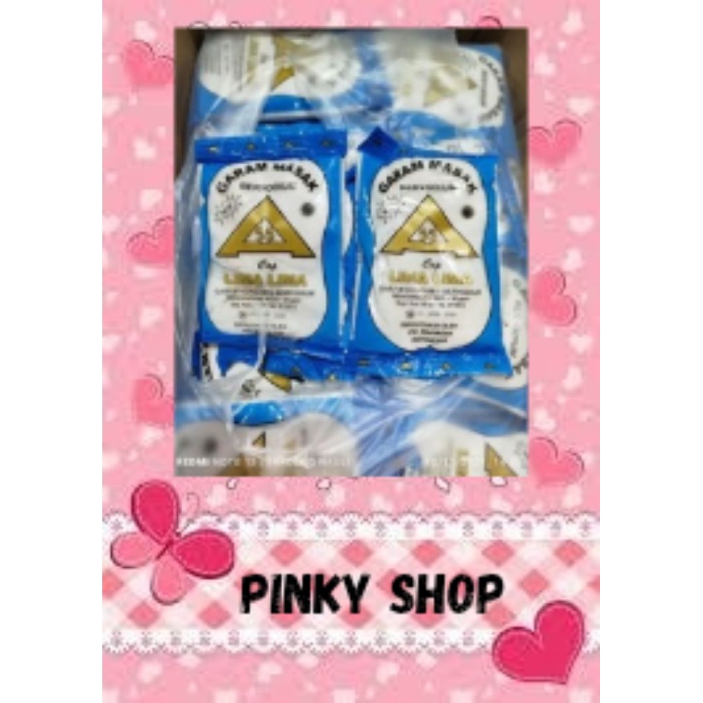 

PINKY-Garam masak 1000 an paket isi 10