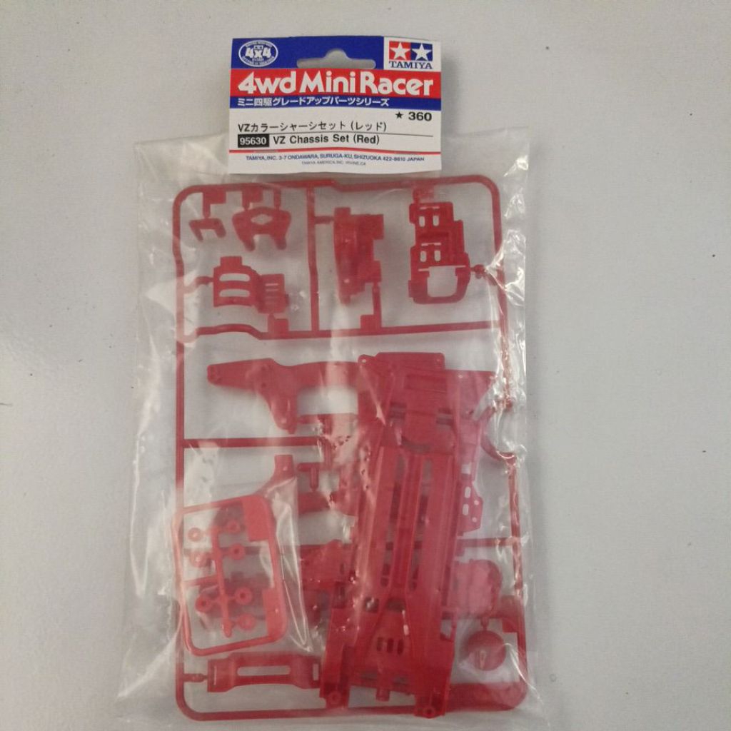 Tamiya VZ chassis set red 95630