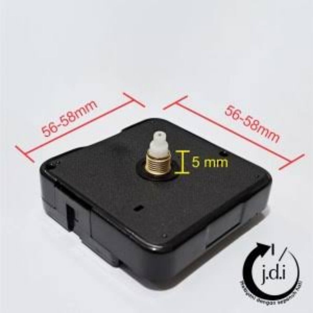 MESIN JAM DINDING DAN JARUM UKIR MURAH MERIAH AWET BAGUS MENIT DETIK CLOCK SOUVENIR SCRAPFRAME