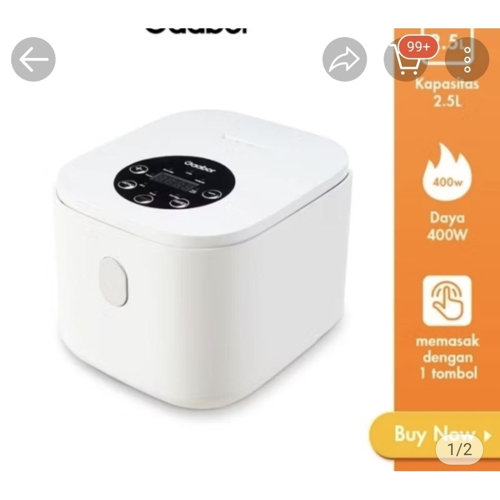 Gaabor rice cooker 1L GR-S25D