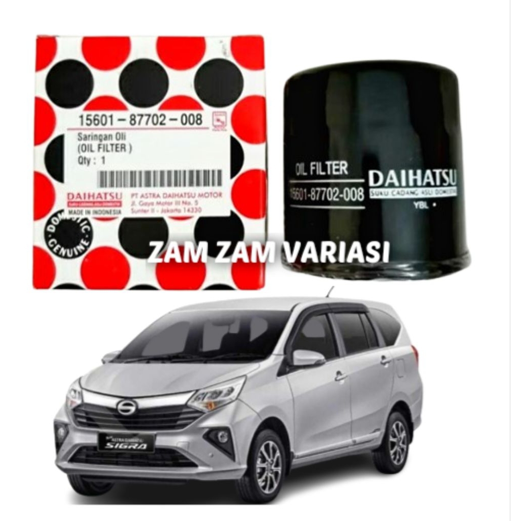 Filter oli sigra 1200 cc